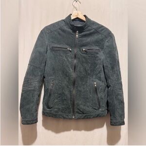 Danier Dark Gray Suede Jacket
